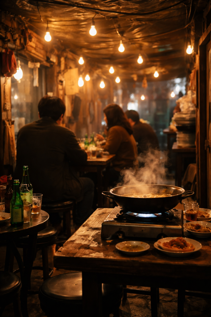 이태원 클라쓰 포차 야경 분위기 이미지